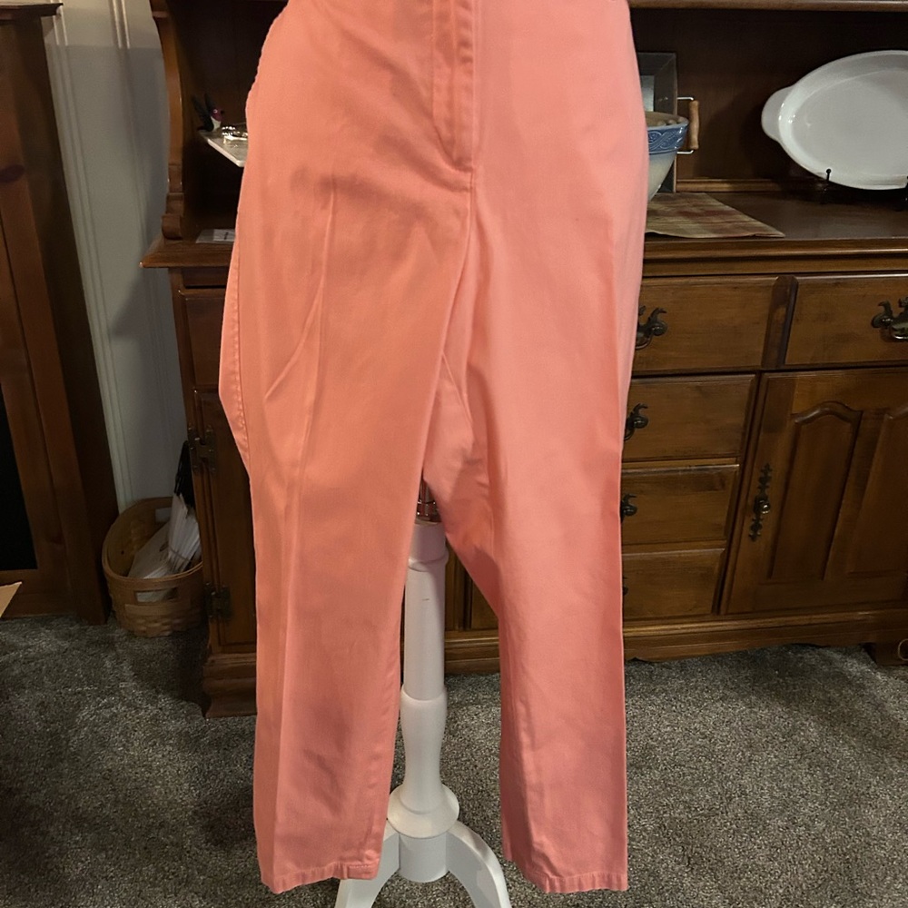 Talbots Coral Capris